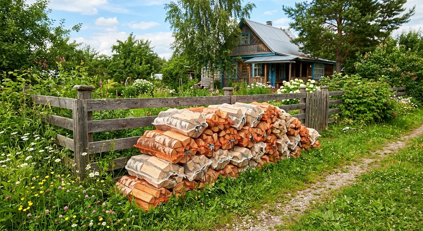 Дрова для дачи в Омске